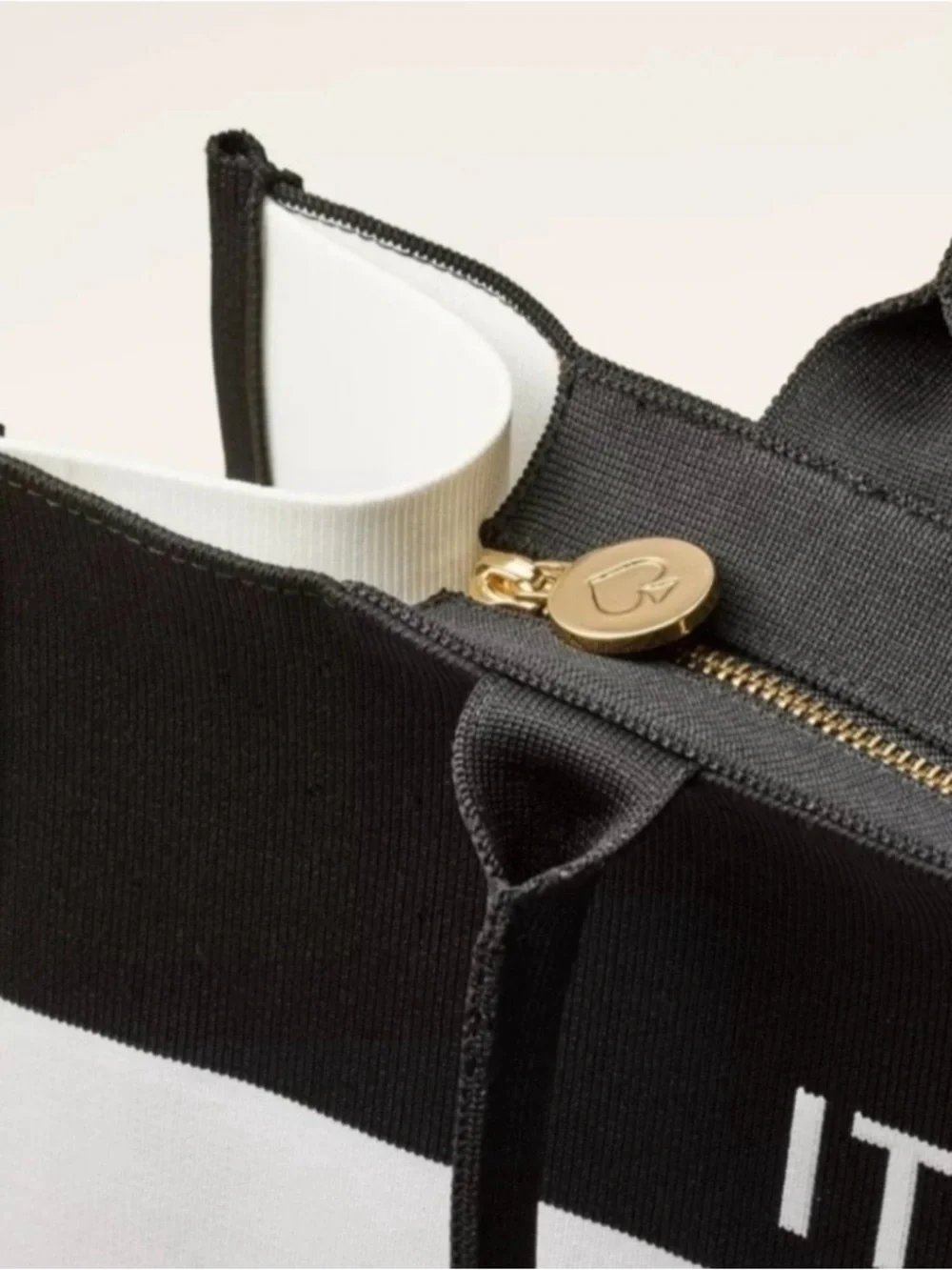 Black & White Statement Tote - 'It's In The Bag'